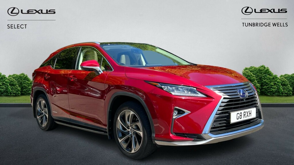 Lexus RX 3.5 450H V6 Premier Cvt 4Wd Euro 6 Ss Red