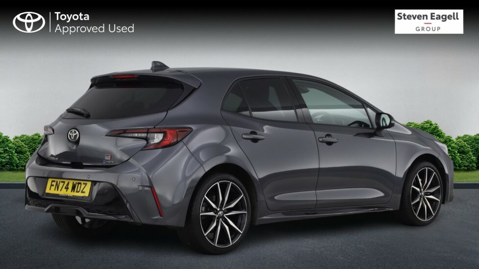 Toyota Corolla 2.0 Vvt-h Gr Sport Cvt Euro 6 Ss FN74WDZ Grey #2