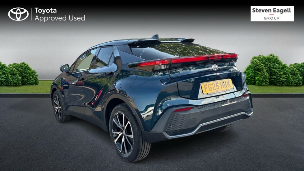 Toyota C-Hr 1.8 Vvt-h Design Cvt Euro 6 Ss FG25HKK Blue #4
