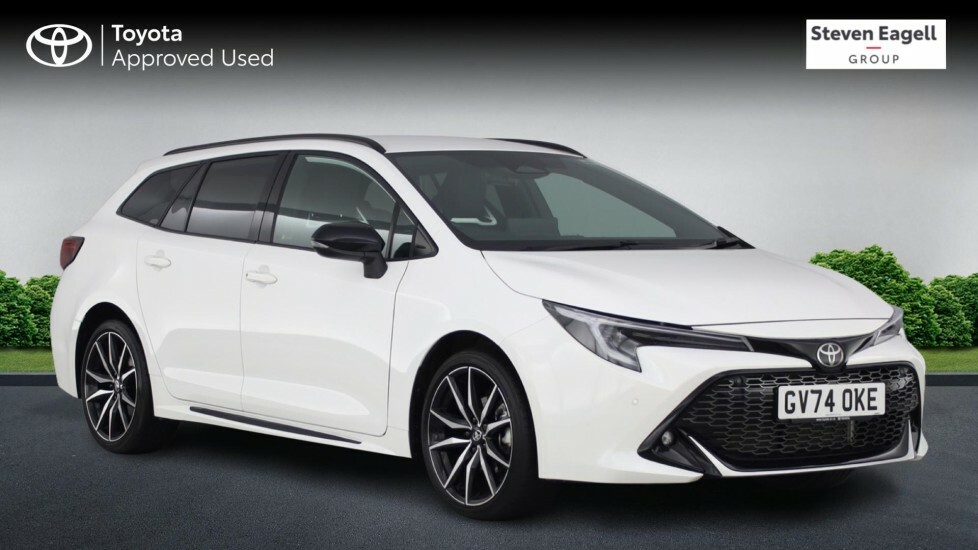 Toyota Corolla 1.8 Vvt-h Gr Sport Touring Sports Hybri White