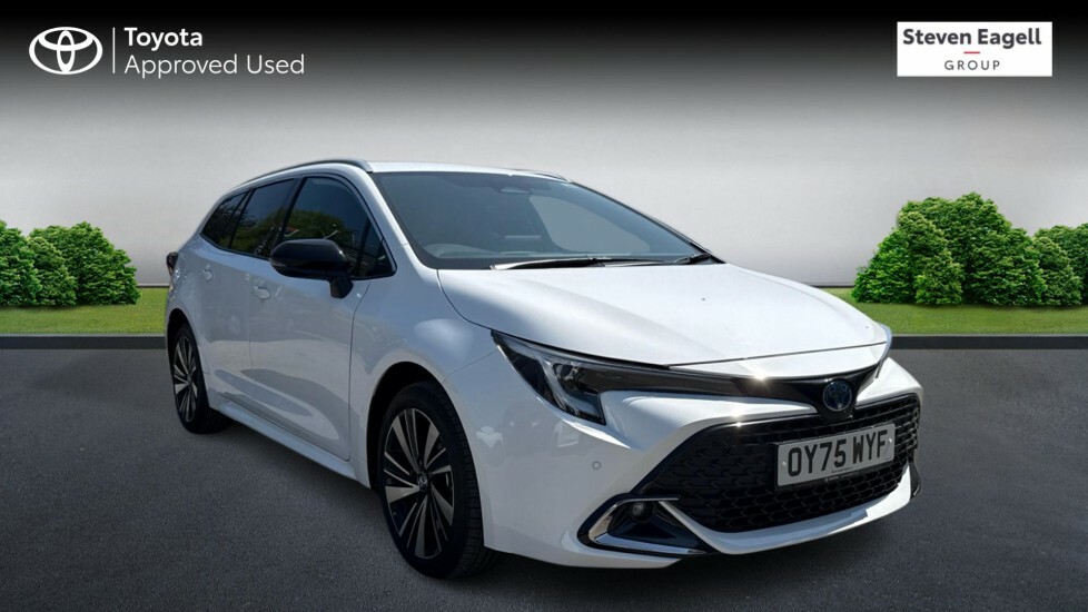 Toyota Corolla 1.8 Vvt-h Design Touring Sports Cvt Euro 6 Ss 5 White