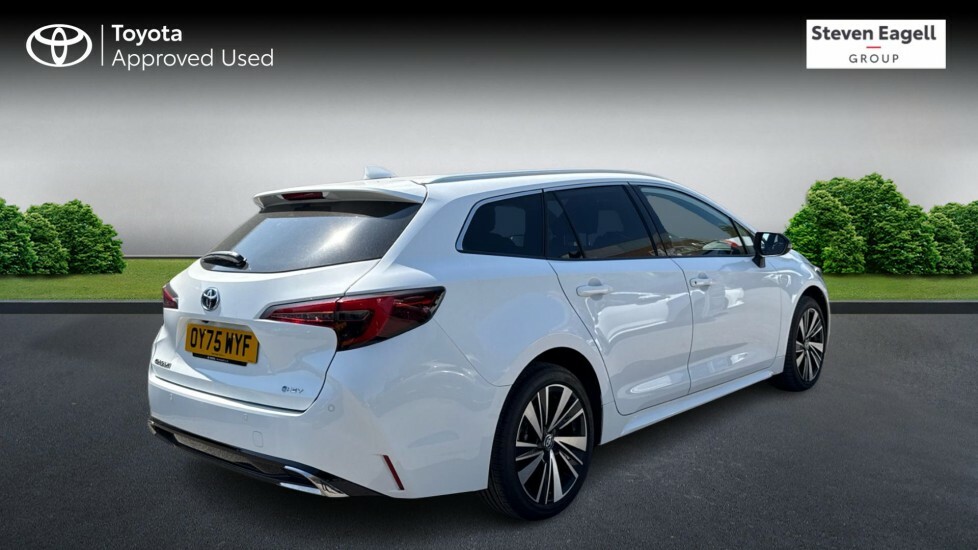 Toyota Corolla 1.8 Vvt-h Design Touring Sports Cvt Euro 6 Ss 5 White #2