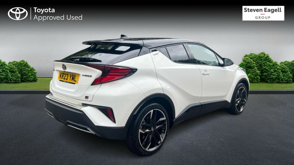 Toyota C-Hr 1.8 Vvt-h Gr Sport Cvt Euro 6 Ss KR23YML White #2
