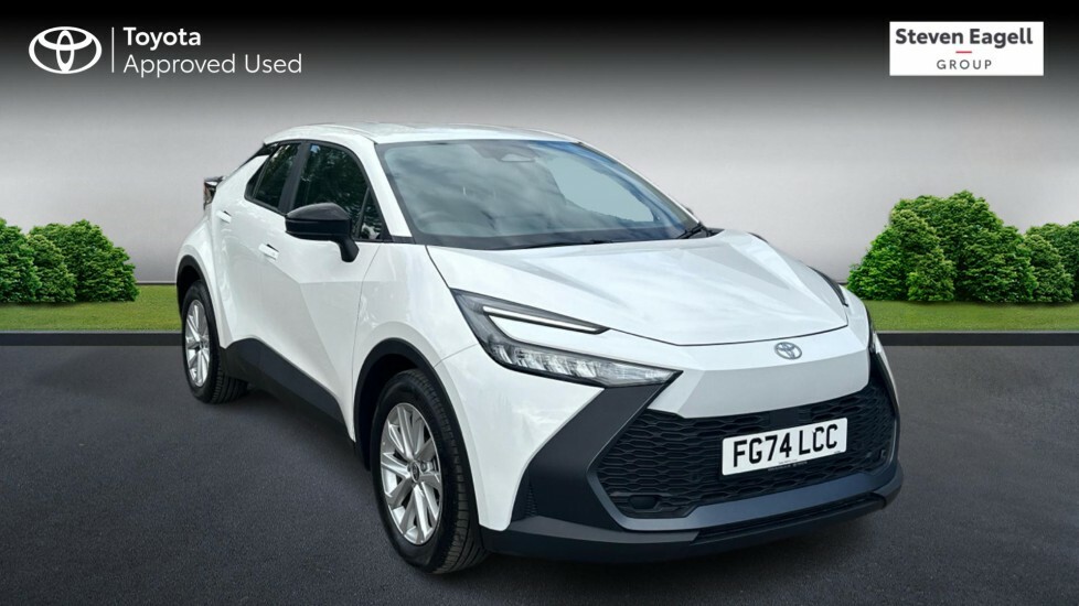 Toyota C-Hr 1.8 Vvt-h Icon Cvt Euro 6 Ss White