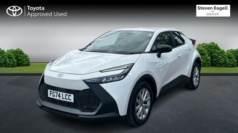 Toyota C-Hr 1.8 Vvt-h Icon Cvt Euro 6 Ss White #3
