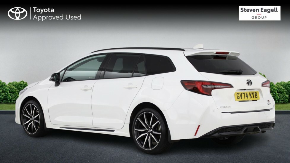 Toyota Corolla 1.8 Vvt-h Gr Sport Touring Sports Cvt Euro 6 Ss GV74KVB White #4