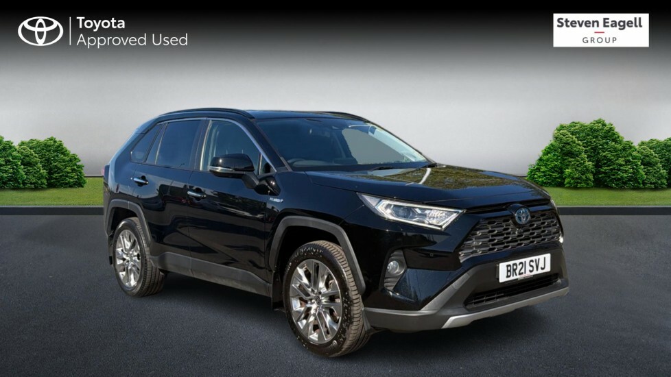 Toyota Rav 4 2.5 Vvt-h Gpf Excel Suv Hybrid Cvt 4Wd Black