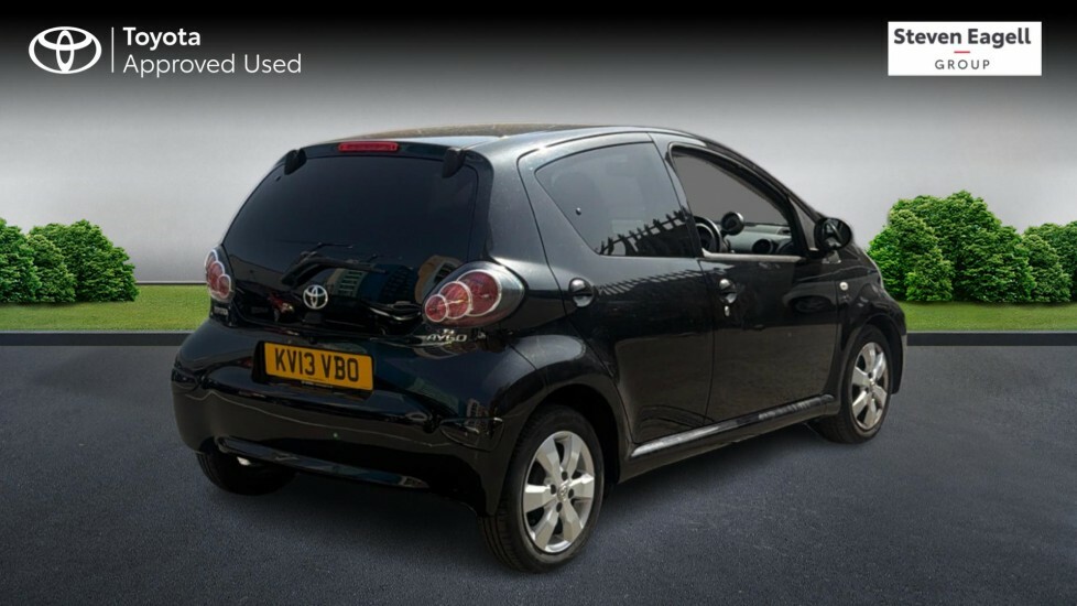 Toyota Aygo 1.0 Vvt-i Euro 5 KV13VBO Black #2