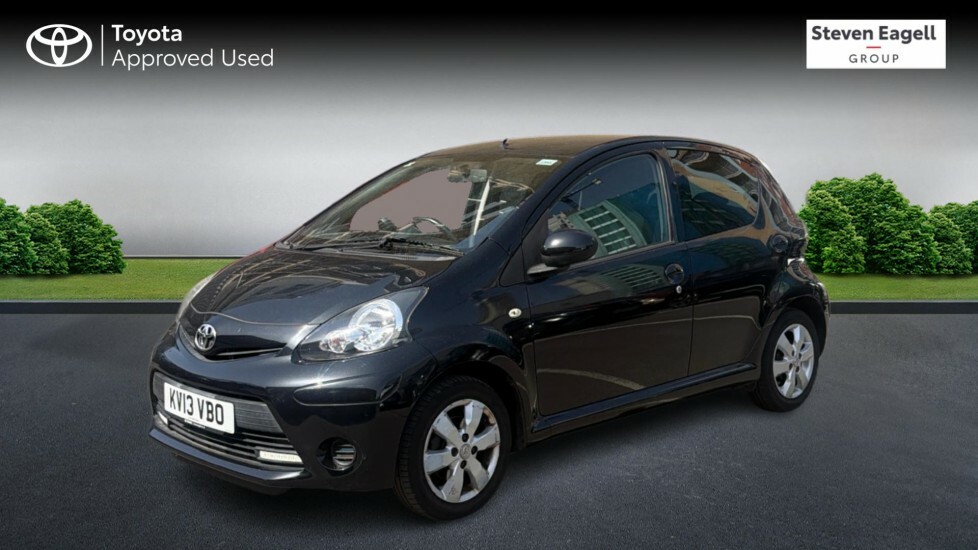 Toyota Aygo 1.0 Vvt-i Euro 5 KV13VBO Black #3