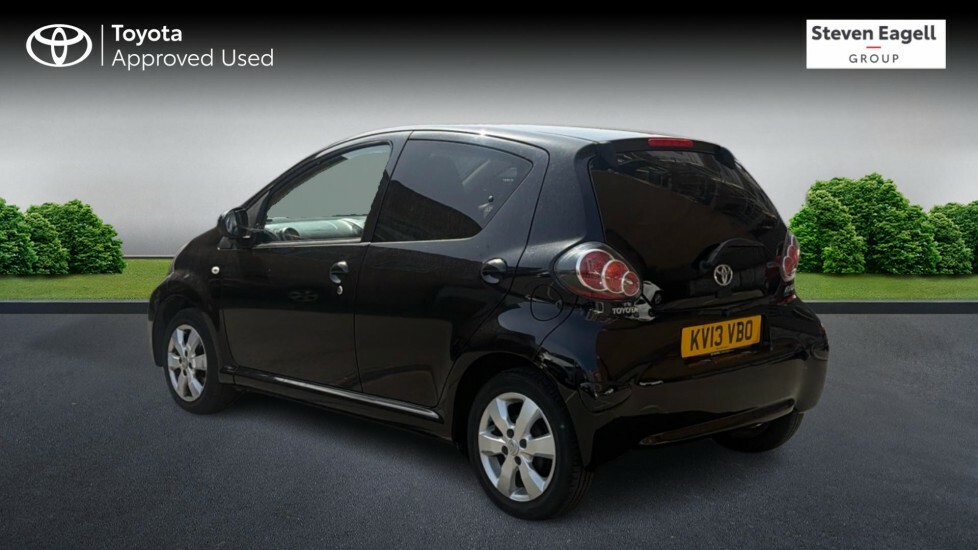 Toyota Aygo 1.0 Vvt-i Euro 5 KV13VBO Black #4