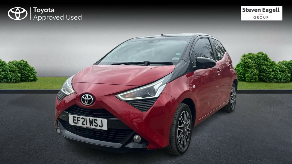 Toyota Aygo 1.0 Vvt-i X-clusiv X-shift Euro 6 EF21WSJ Red #3