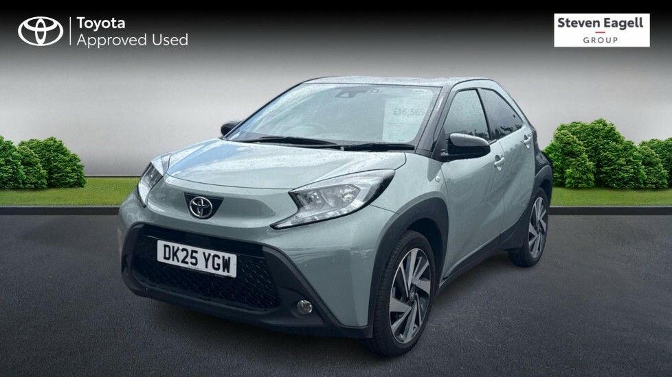 Toyota Aygo X 1.0 Vvt-i Edge X-shift Euro 6 Ss DK25YGW Green #3