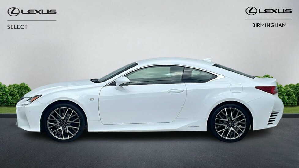 Lexus RC 2.5 300H F Sport E-cvt Euro 6 Ss White #3