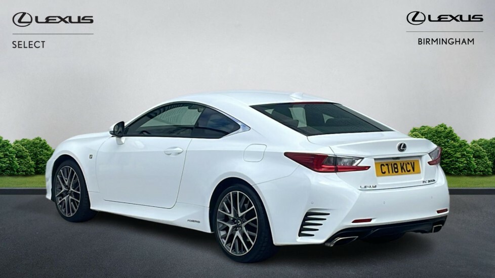 Lexus RC 2.5 300H F Sport E-cvt Euro 6 Ss White #2