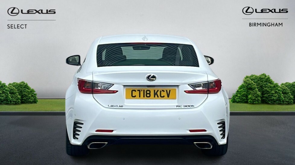 Lexus RC 2.5 300H F Sport E-cvt Euro 6 Ss White #5