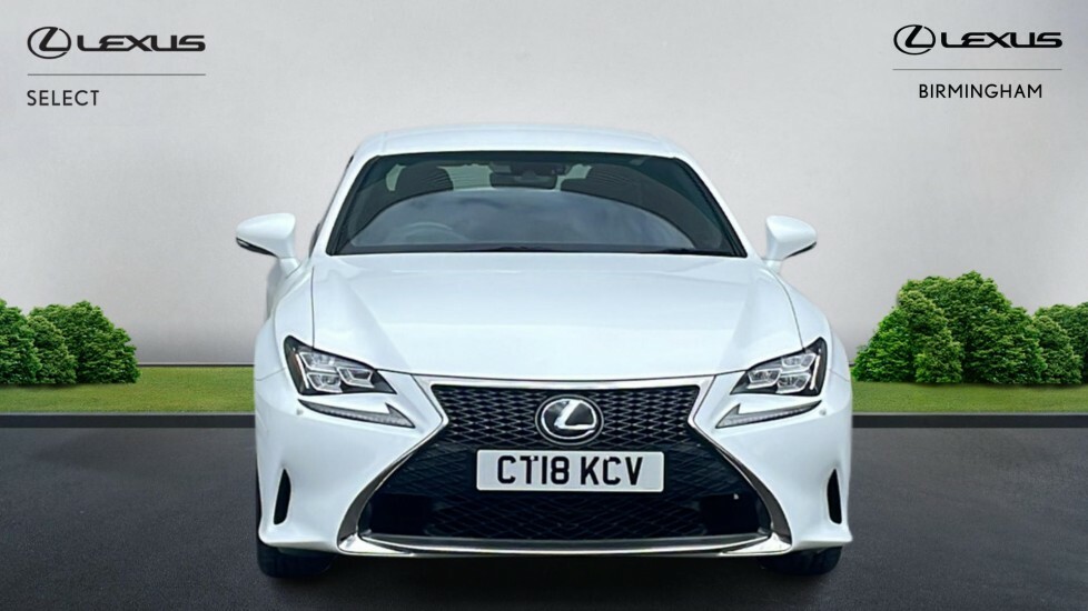 Lexus RC 2.5 300H F Sport E-cvt Euro 6 Ss White #4