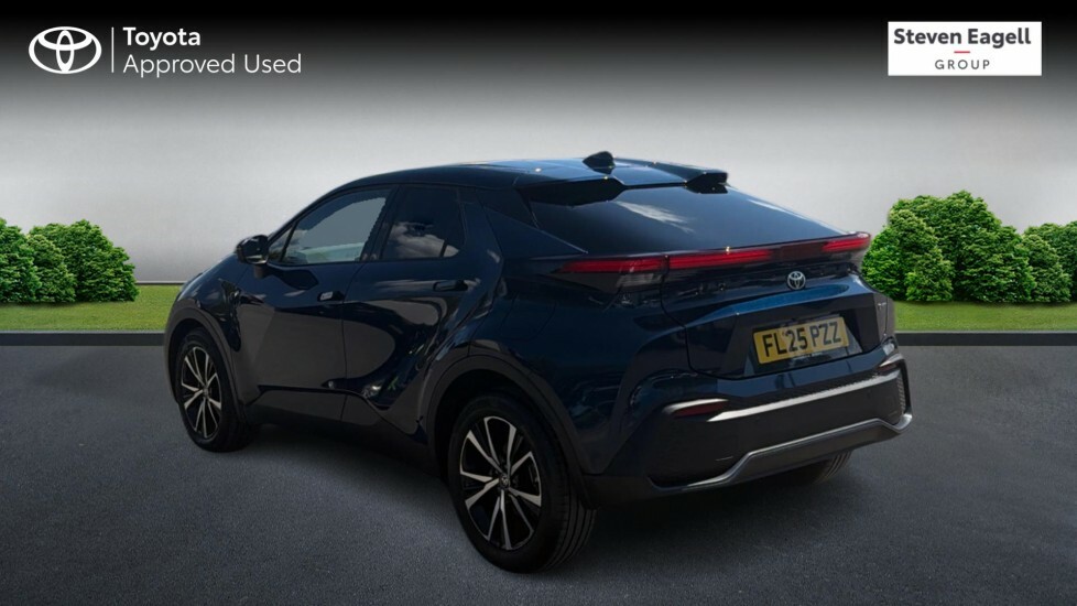 Toyota C-Hr 1.8 Vvt-h Design Cvt Euro 6 Ss FL25PZZ Blue #4