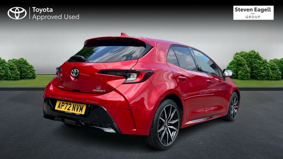 Toyota Corolla 1.8 Vvt-h Gr Sport Cvt Euro 6 Ss AP72NVM Red #2