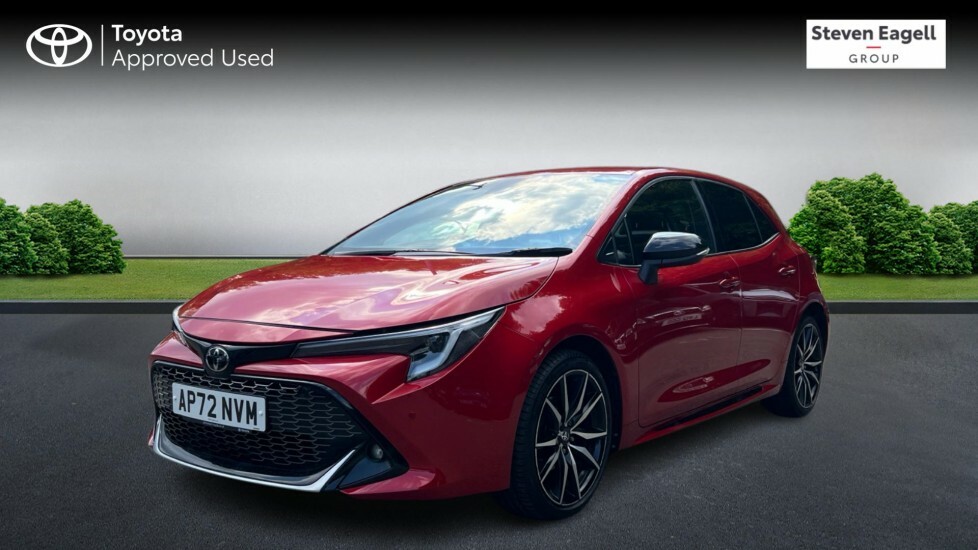 Toyota Corolla 1.8 Vvt-h Gr Sport Cvt Euro 6 Ss AP72NVM Red #3