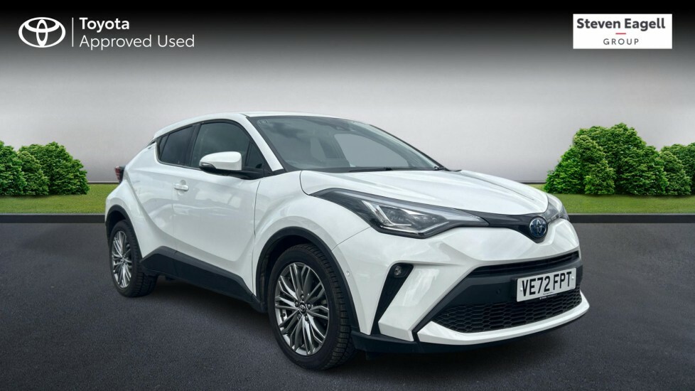 Toyota C-Hr 1.8 Vvt-h Excel Cvt Euro 6 Ss White