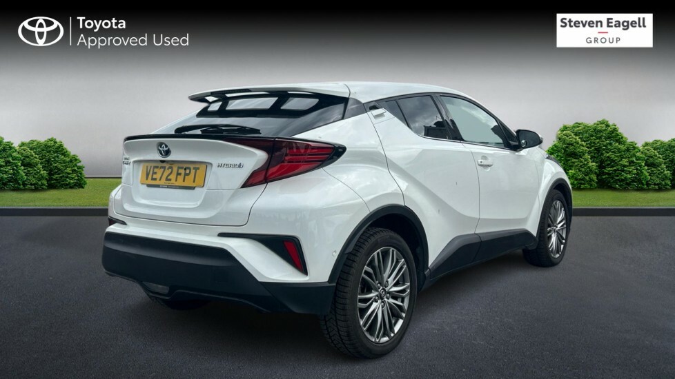 Toyota C-Hr 1.8 Vvt-h Excel Cvt Euro 6 Ss VE72FPT White #2
