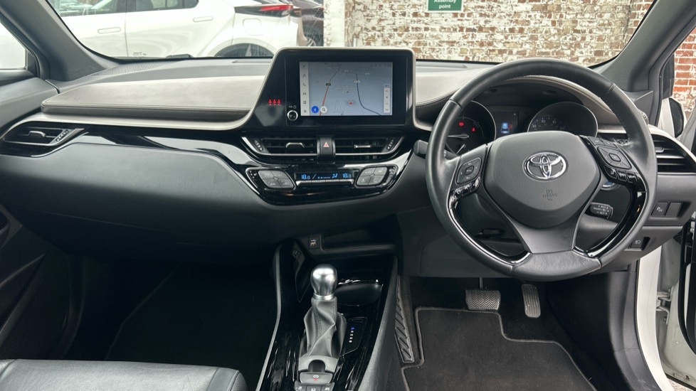 Toyota C-Hr 1.8 Vvt-h Excel Cvt Euro 6 Ss VE72FPT White #6