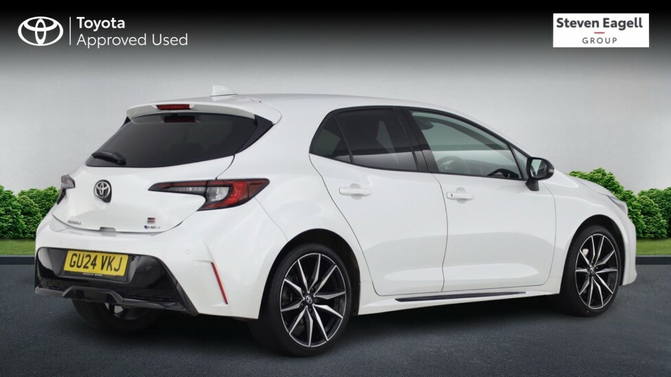 Toyota Corolla 2.0 Vvt-h Gr Sport Cvt Euro 6 Ss GU24VKJ White #2