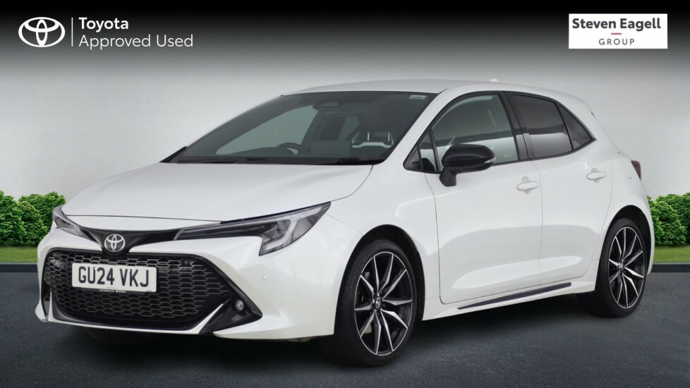 Toyota Corolla 2.0 Vvt-h Gr Sport Cvt Euro 6 Ss GU24VKJ White #3