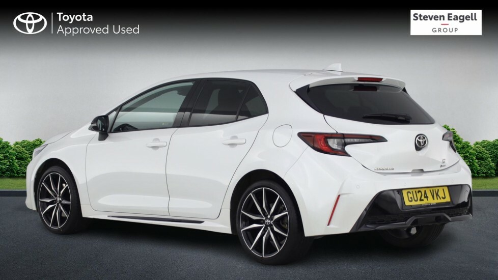 Toyota Corolla 2.0 Vvt-h Gr Sport Cvt Euro 6 Ss GU24VKJ White #4