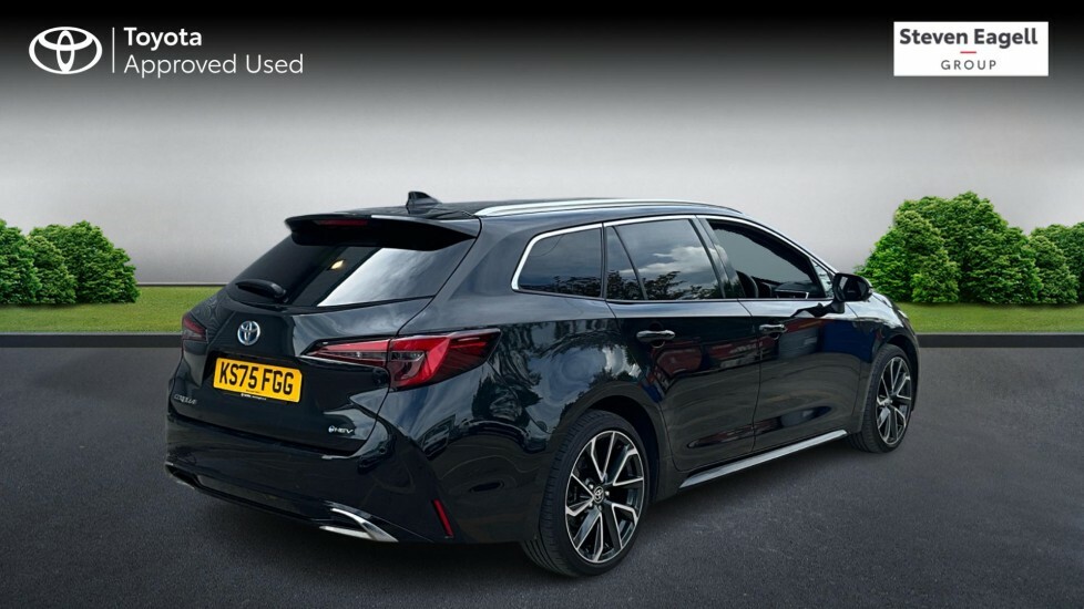 Toyota Corolla 1.8 Vvt-h Excel Touring Sports Cvt Euro 6 Ss KS75FGG Black #2