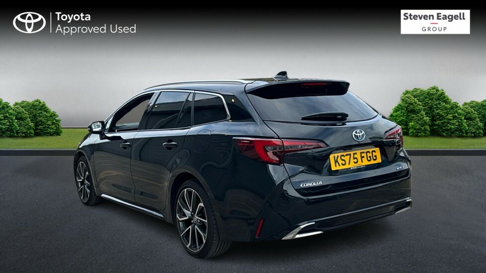 Toyota Corolla 1.8 Vvt-h Excel Touring Sports Cvt Euro 6 Ss KS75FGG Black #4