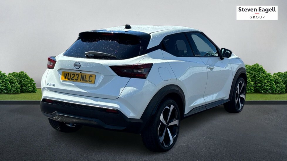 Nissan Juke 1.0 Dig-t Tekna Euro 6 Ss VU23NLC White #2