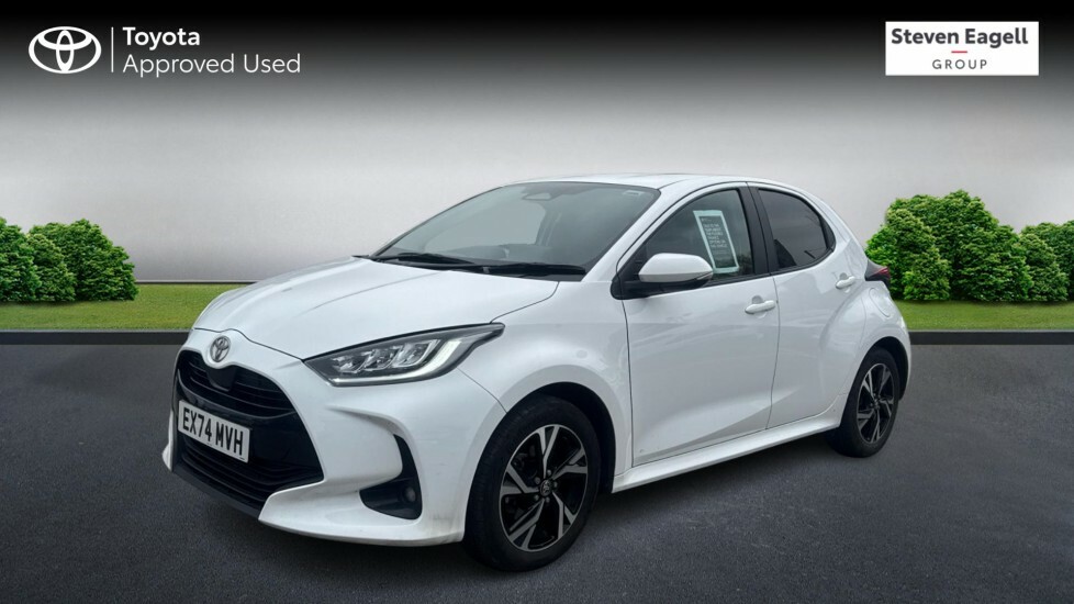 Toyota Yaris 1.5 Vvt-h Design E-cvt Euro 6 Ss EX74MVH White #3
