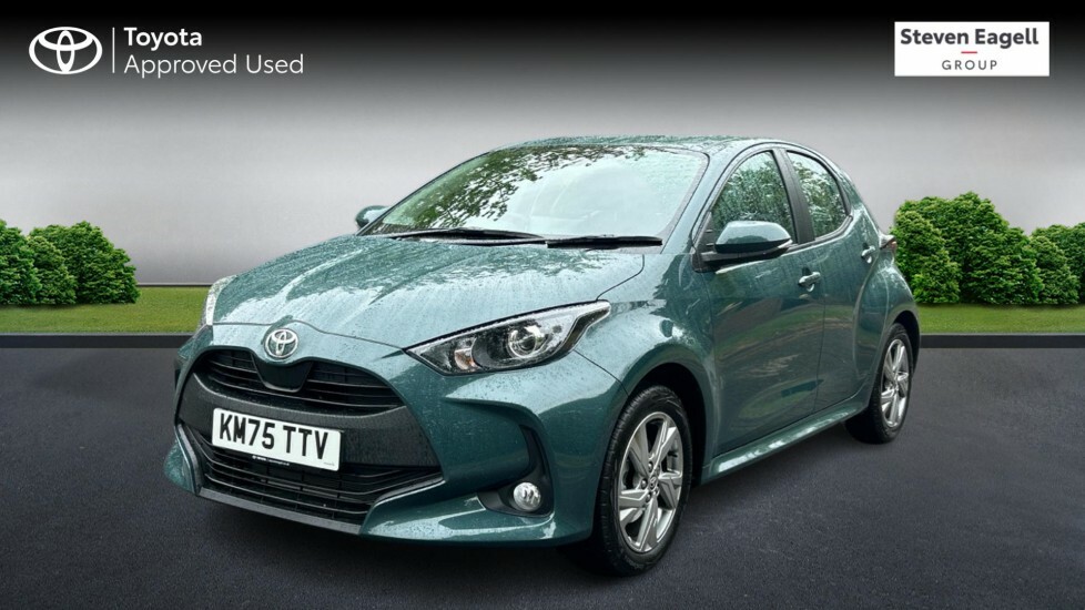 Toyota Yaris 1.5 Vvt-h Icon E-cvt Euro 6 Ss KM75TTV Green #3