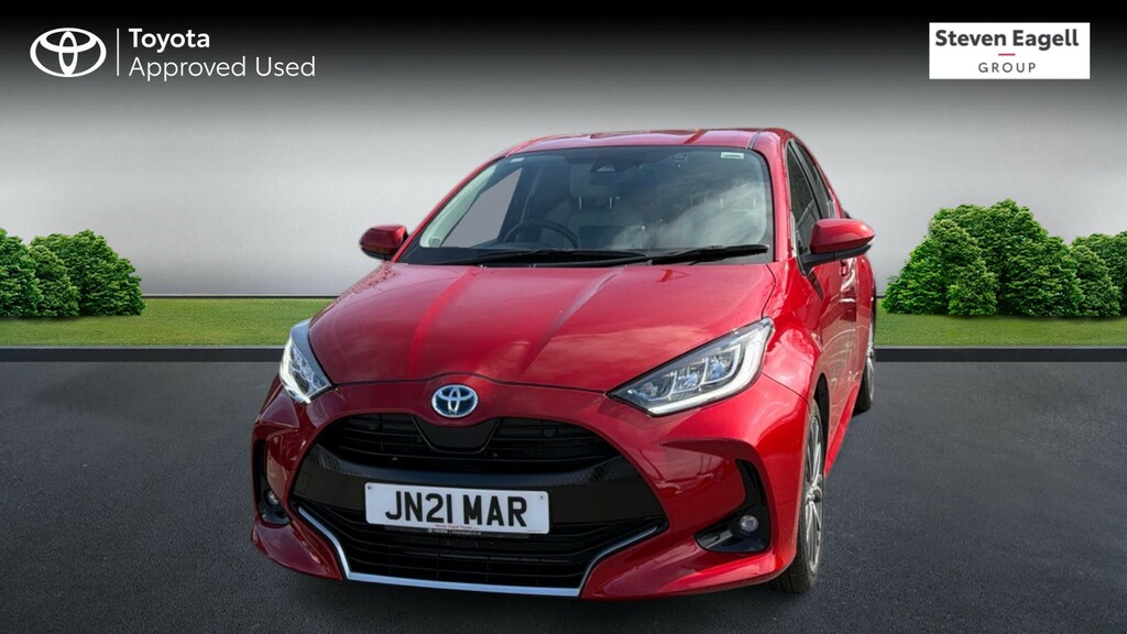 Toyota Yaris 1.5 Vvt-h Excel E-cvt Euro 6 Ss ET72VHH Red #3