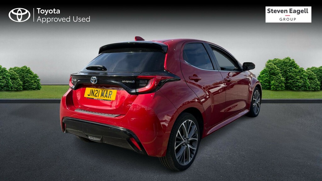 Toyota Yaris 1.5 Vvt-h Excel E-cvt Euro 6 Ss ET72VHH Red #2