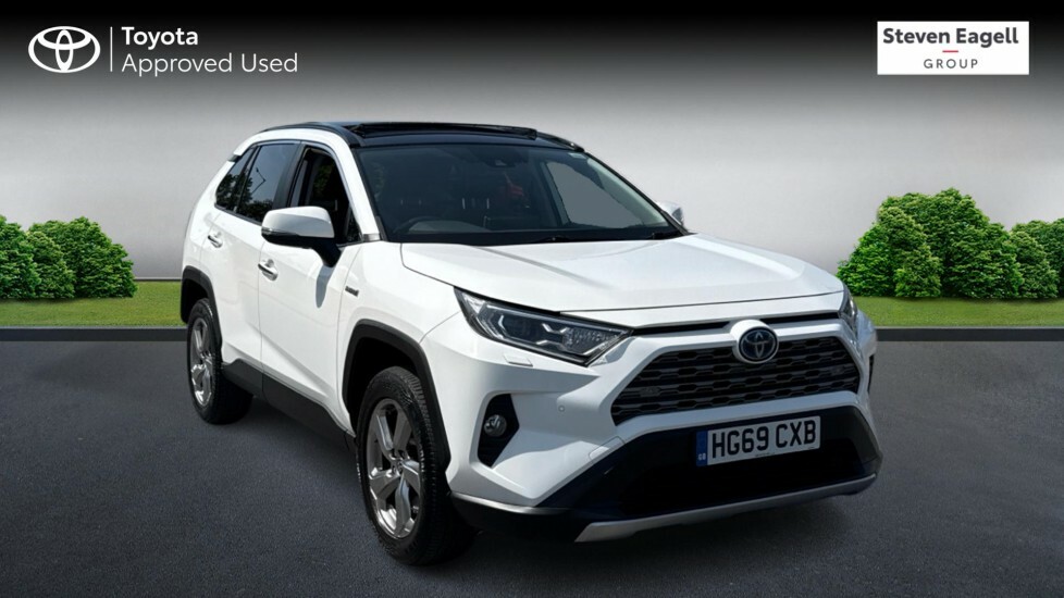 Toyota Rav 4 2.5 Vvt-h Excel Cvt Euro 6 Ss White