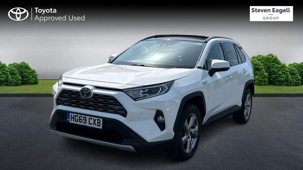 Toyota Rav 4 2.5 Vvt-h Excel Cvt Euro 6 Ss HG69CXB White #3