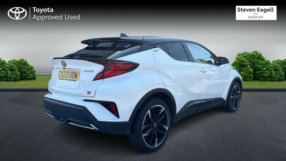 Toyota C-Hr 1.8 Vvt-h Gr Sport Cvt Euro 6 Ss EX23UDW White #2