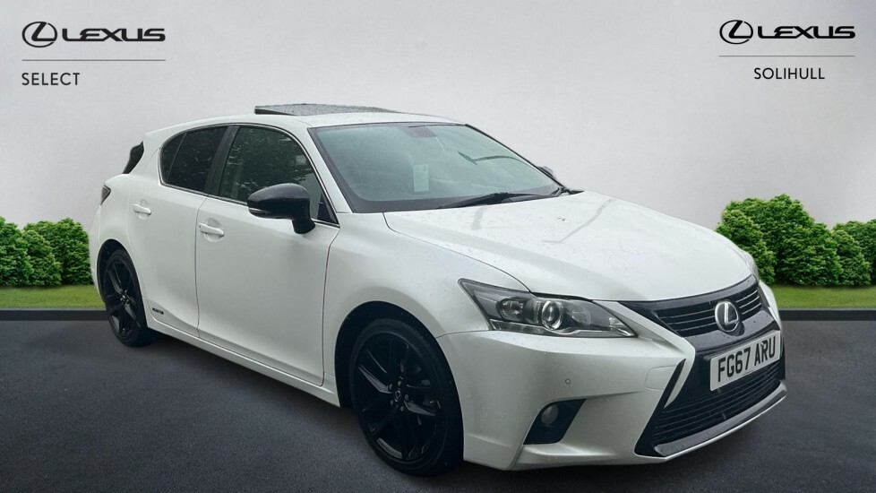 Lexus CT 1.8 200H Sport Cvt Euro 6 Ss White
