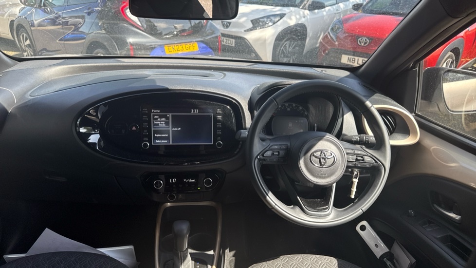 Toyota Aygo X 1.0 Vvt-i Edge X-shift Euro 6 Ss FM73TTZ Beige #6