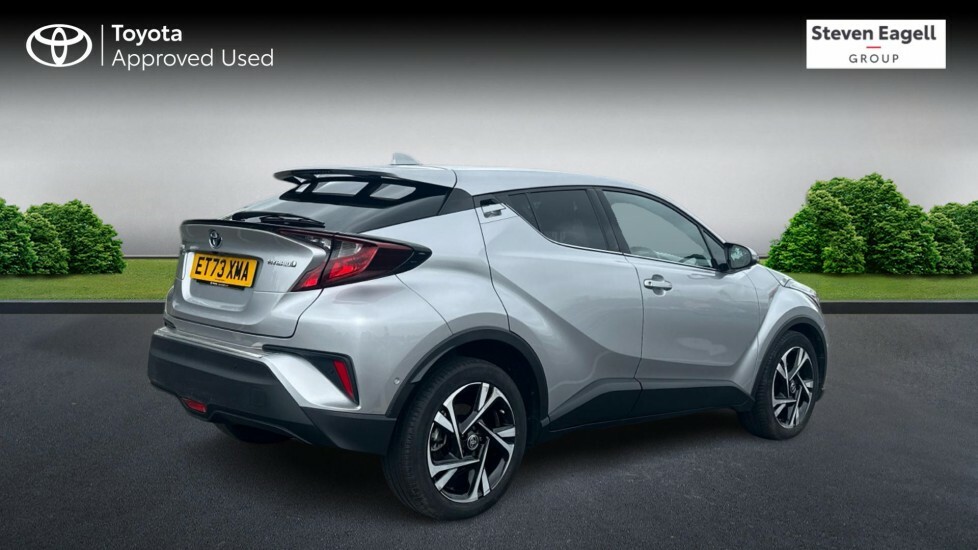 Toyota C-Hr 1.8 Vvt-h Design Cvt Euro 6 Ss ET73XMA Silver #2