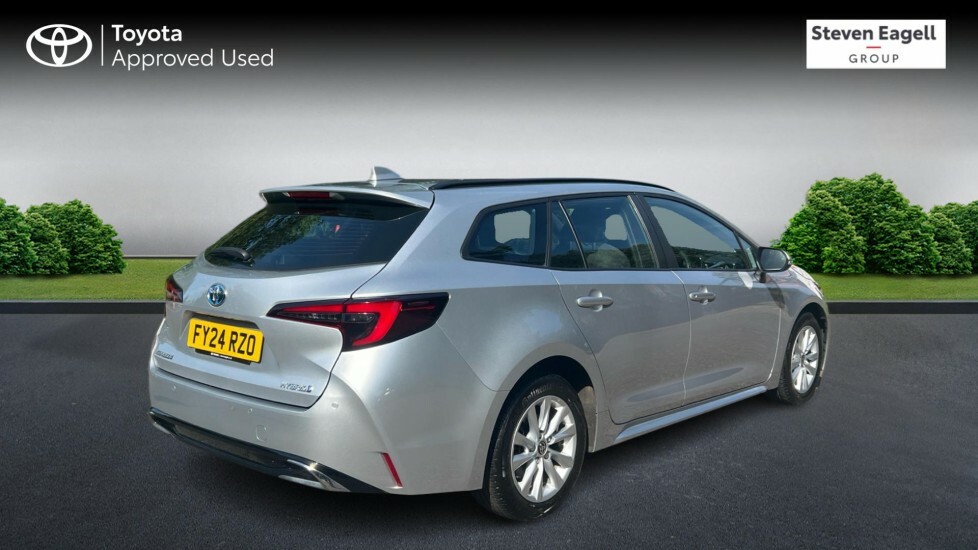 Toyota Corolla 1.8 Vvt-h Icon Touring Sports Cvt Euro 6 Ss FY24RZO Silver #2