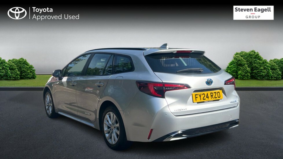 Toyota Corolla 1.8 Vvt-h Icon Touring Sports Cvt Euro 6 Ss FY24RZO Silver #4