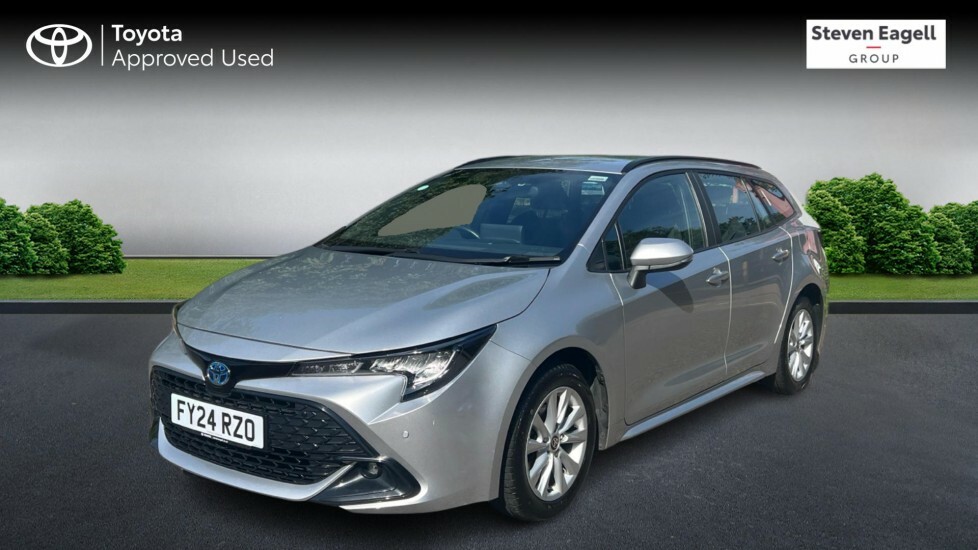 Toyota Corolla 1.8 Vvt-h Icon Touring Sports Cvt Euro 6 Ss FY24RZO Silver #3
