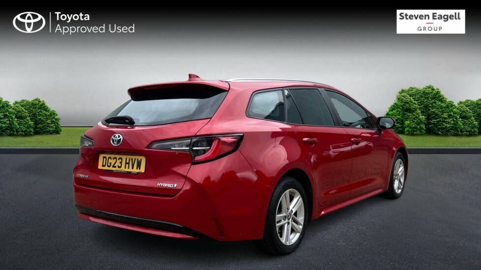 Toyota Corolla 1.8 Vvt-h Icon Touring Sports Cvt Euro 6 Ss DG23HVW Red #2