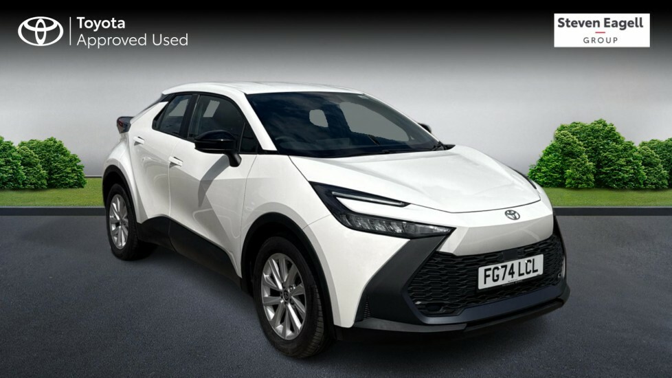 Toyota C-Hr 1.8 Vvt-h Icon Cvt Euro 6 Ss White