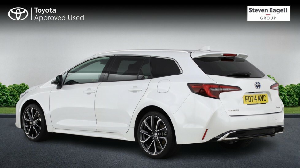 Toyota Corolla 2.0 Vvt-h Excel Touring Sports Cvt Euro 6 Ss FD74MVC White #4