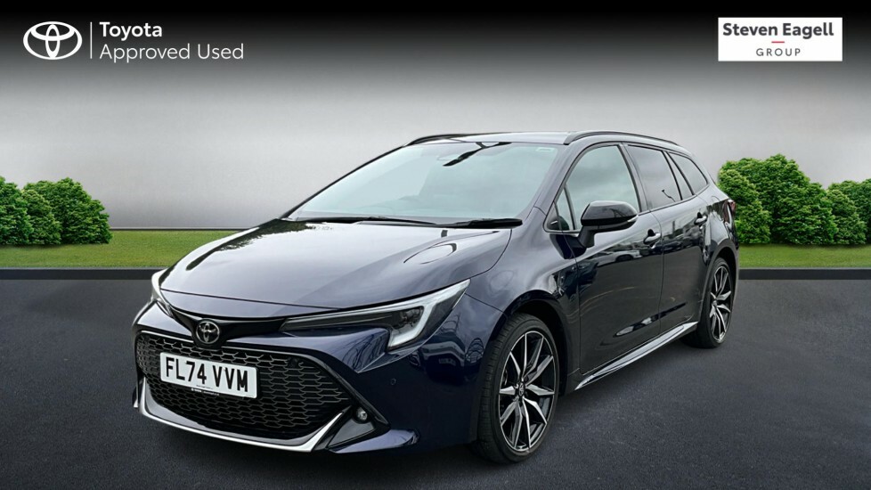 Toyota Corolla 1.8 Vvt-h Gr Sport Touring Sports Cvt Euro 6 Ss FL74VVM Blue #3
