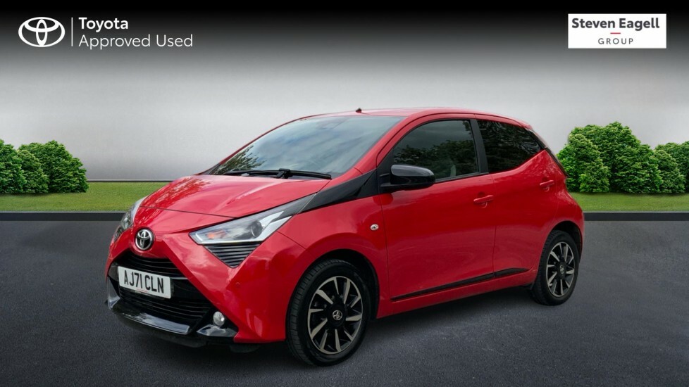 Toyota Aygo 1.0 Vvt-i X-trend X-shift Euro 6 Safety Sense Red #3
